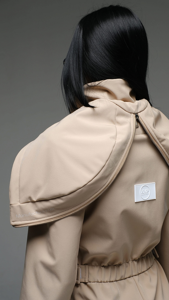 Женский демисезонный комбинезон Фрейле Стрит песочный softshell