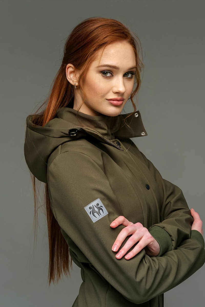 Комбинезон женский Фисташка цвет хакки модель classic