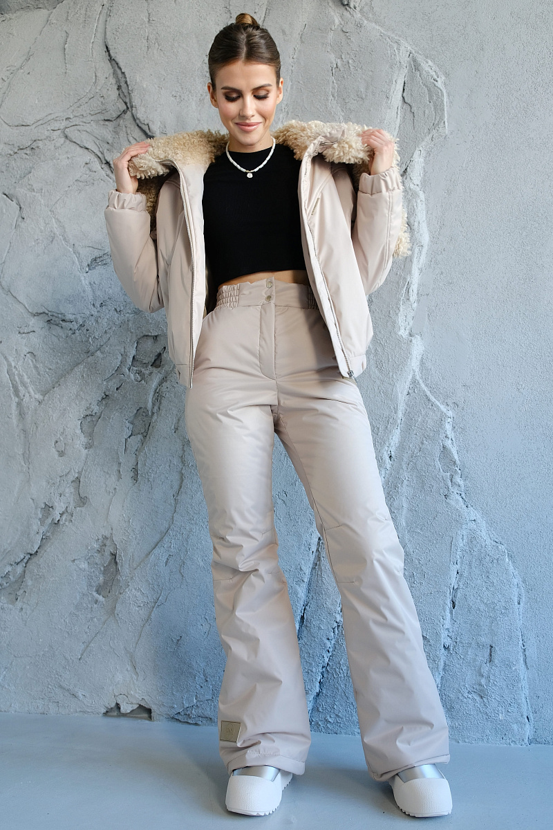 Брюки зимние женские Царица цвет beige